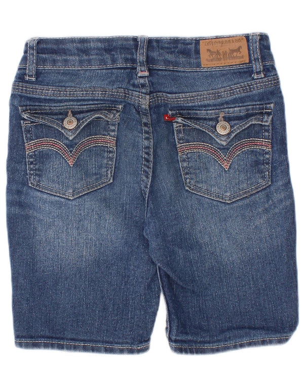 Bermuda in denim per ragazze Levi's 4-5 anni W20 Ramie blu