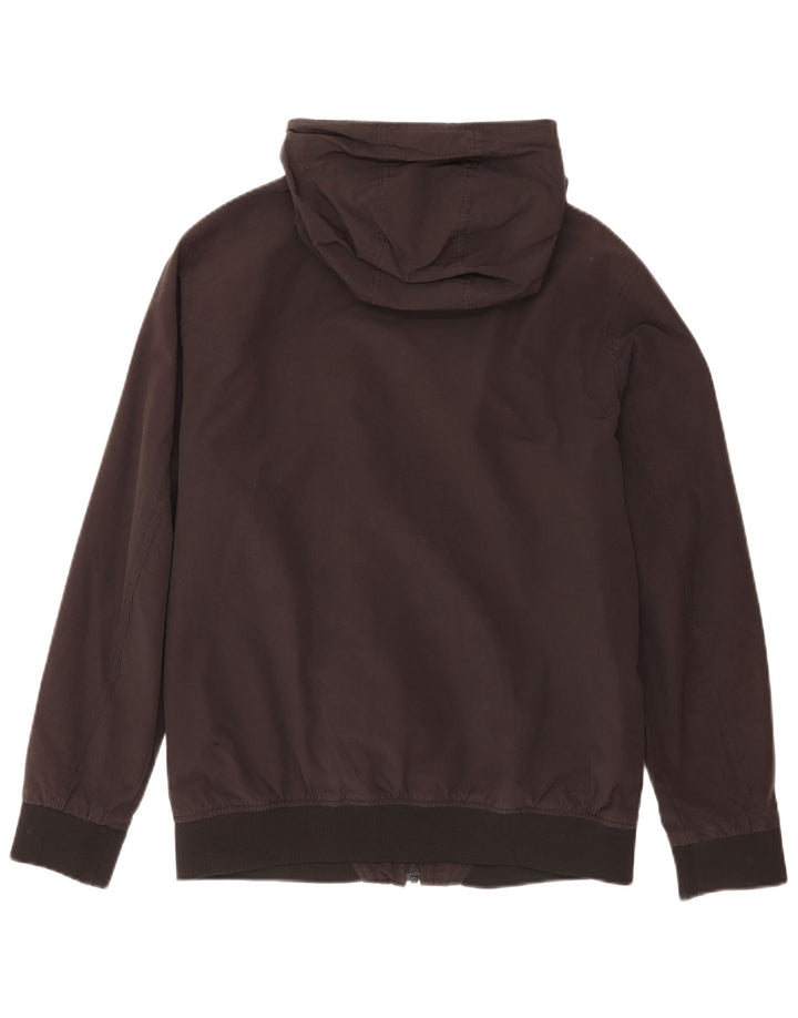 Giacca bomber con cappuccio da uomo Jack & Jones UK 40 grande cotone nero