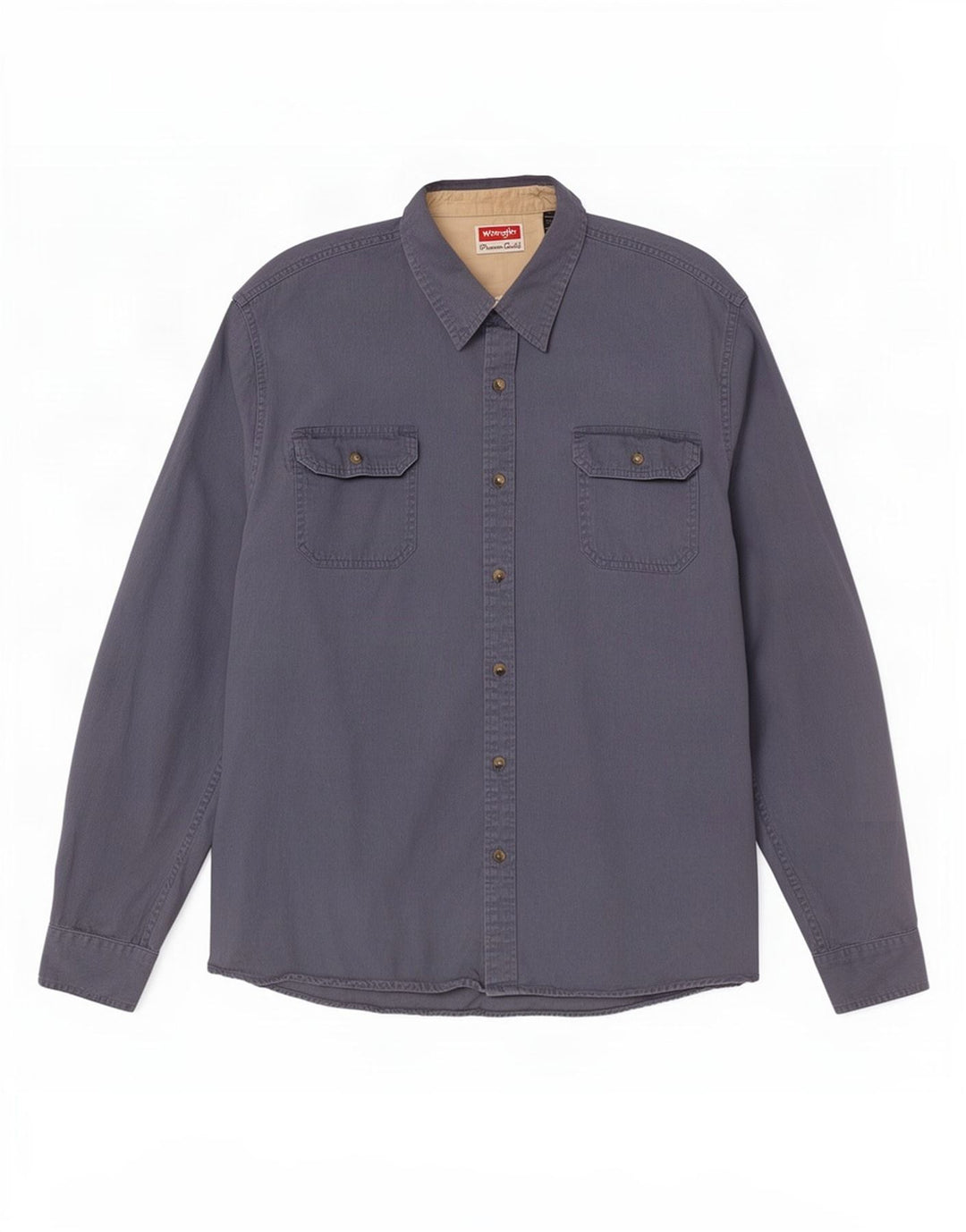 Camicia da uomo Wrangler 2XL cotone blu
