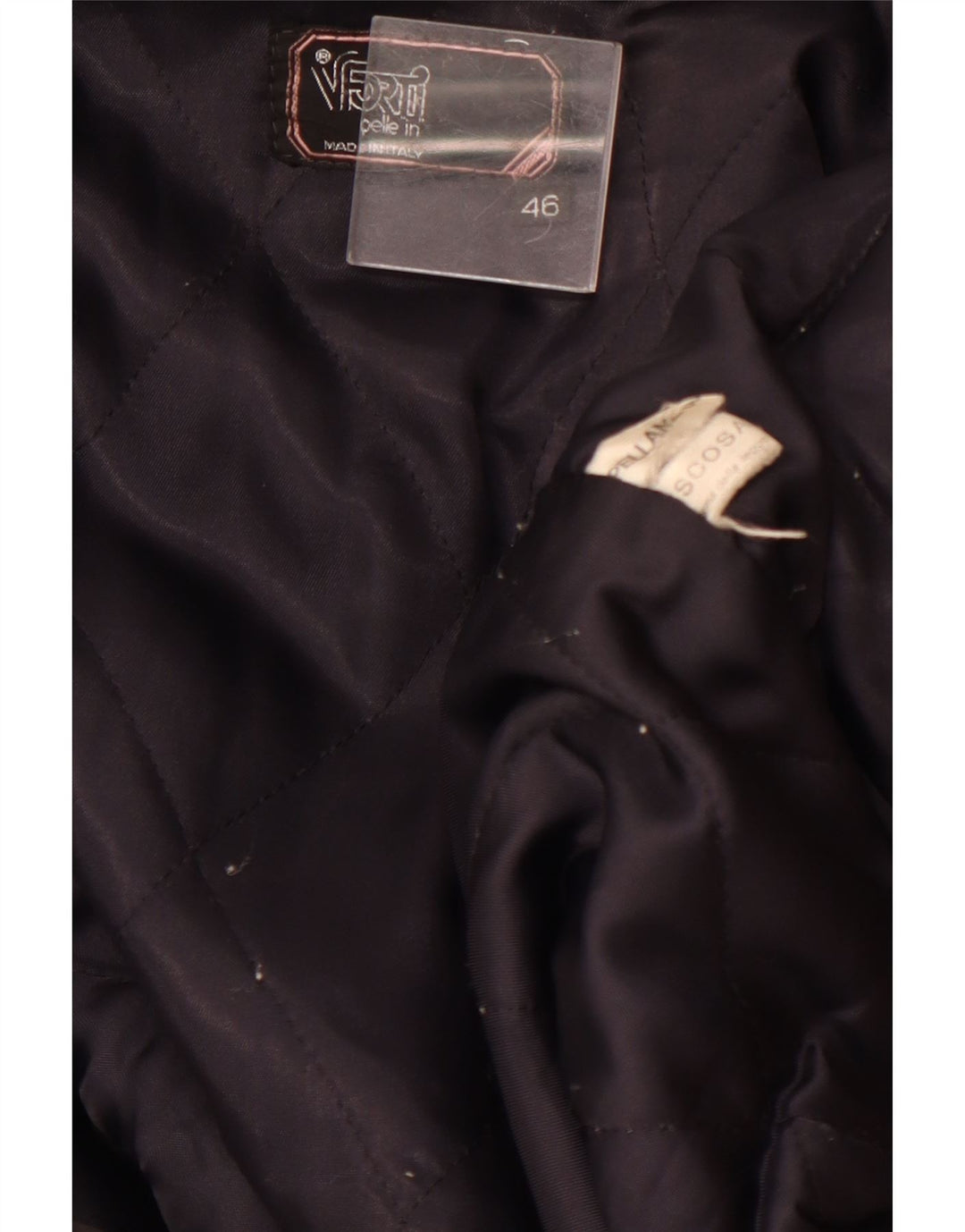 Giubbotto Bomber Donna VITTORIO FORTI IT 46 Large Blu Navy in Viscosa