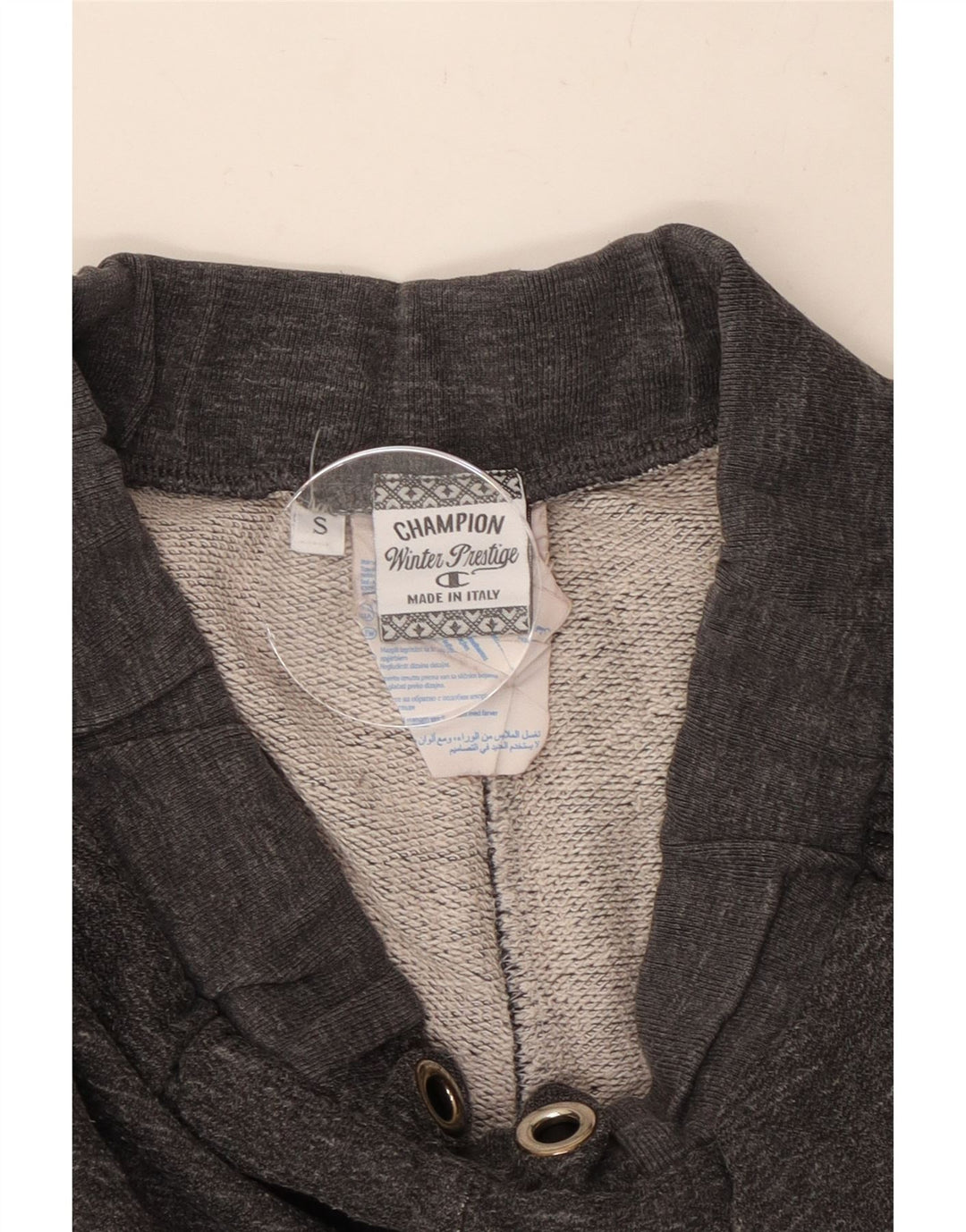 Pantaloni da tuta da donna CHAMPION Joggers UK 8 Small Cotone chiazzato grigio