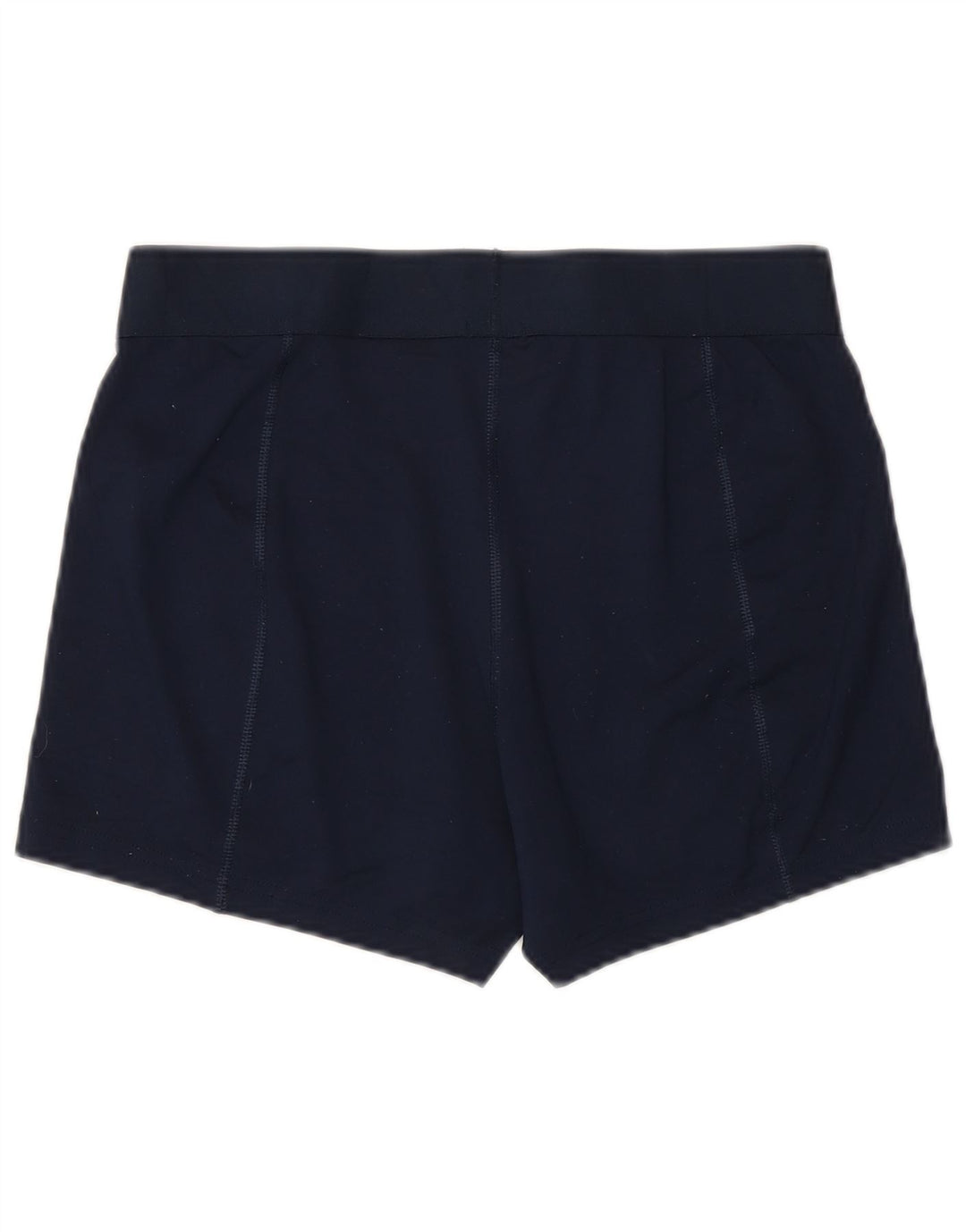 Pantaloncini sportivi NIKE da donna Dri Fit UK 14 Large blu navy in poliestere