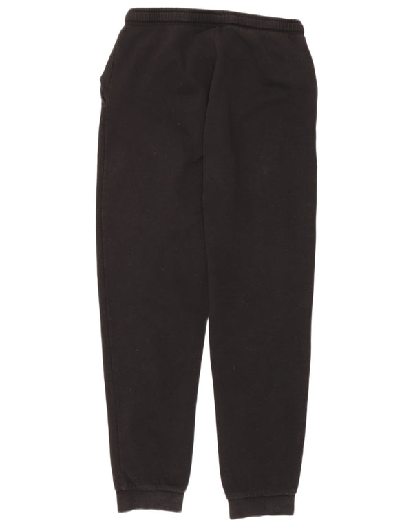Pantaloni da tuta con grafica Kappa da donna Joggers UK 14 Medium Black Cotton