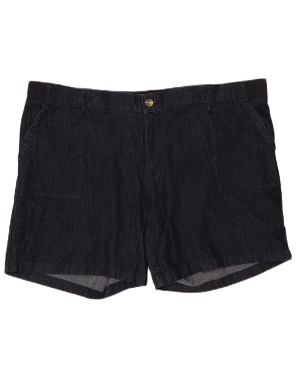 Bermuda Lee da donna a vita media con vestibilità regolare W44 3XL Blu Navy