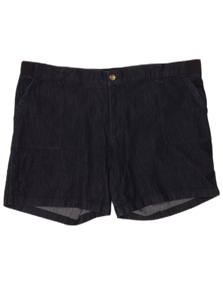 Bermuda Lee da donna a vita media con vestibilità regolare W44 3XL Blu Navy