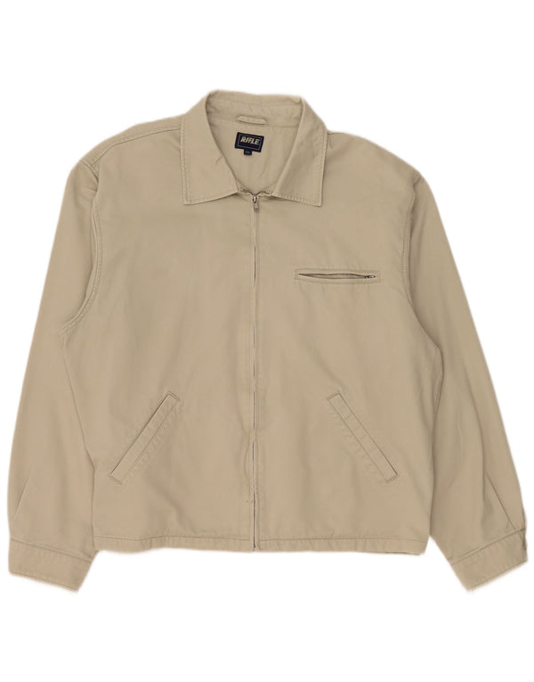 Giubbotto bomber da uomo Rifle UK 44 2XL cotone verde