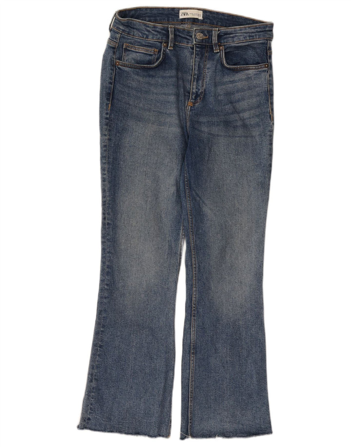 Jeans Bootcut da donna Zara EU 40 medio W30 L26 cotone blu