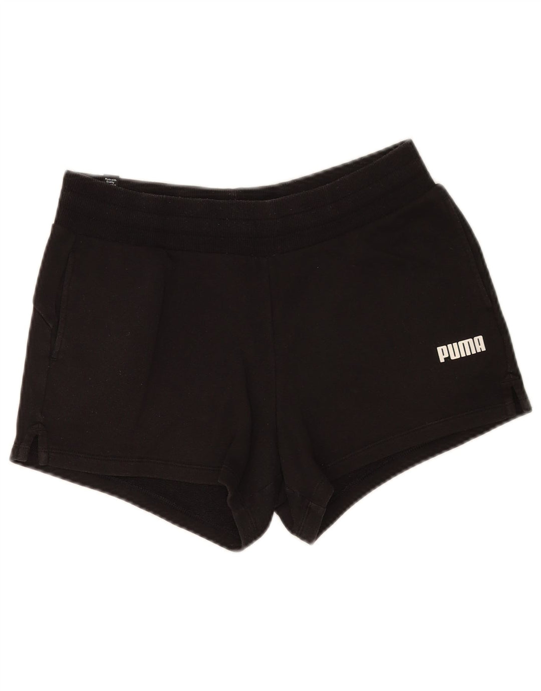 Pantaloncini sportivi da donna Puma UK 12 medio nero cotone