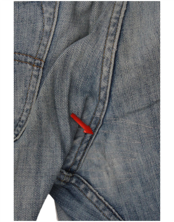 Pantaloncini di jeans Bermuda da uomo Lee W34 grande cotone blu
