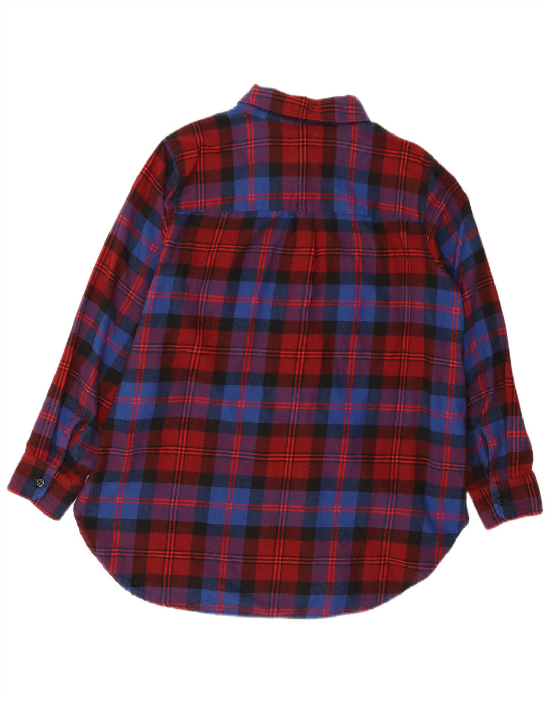 Camicia in flanella da donna Levi's UK 18 XL Cotone a quadri rossi