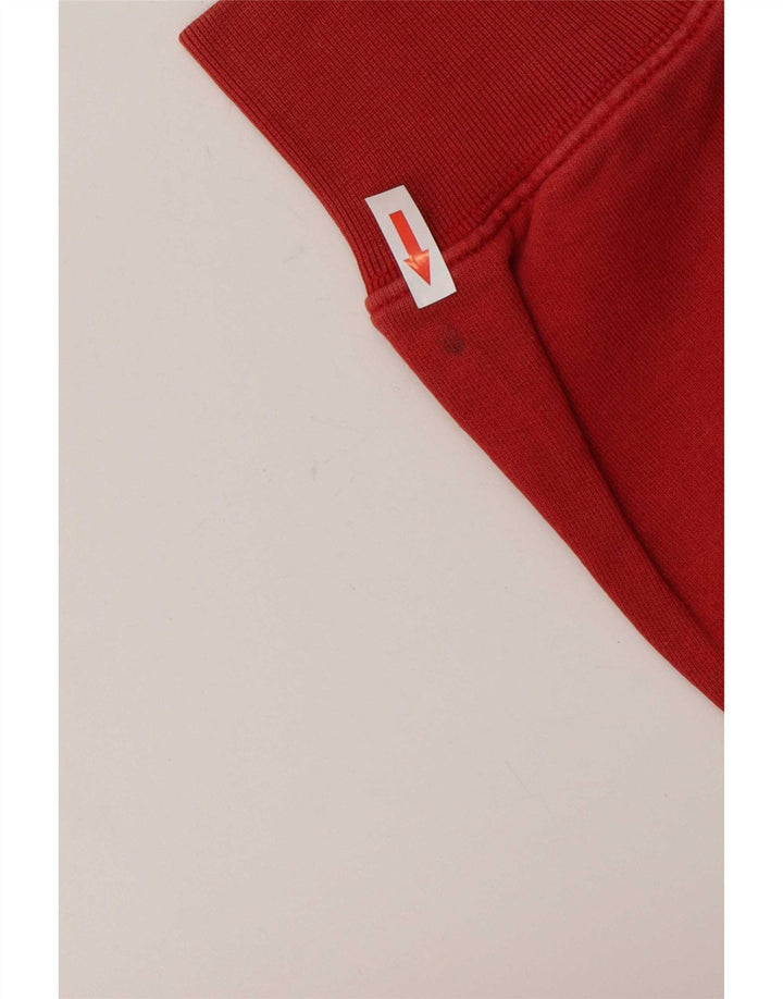 Gas Giacca da ginnastica da uomo con grafica XL Rosso Cotone