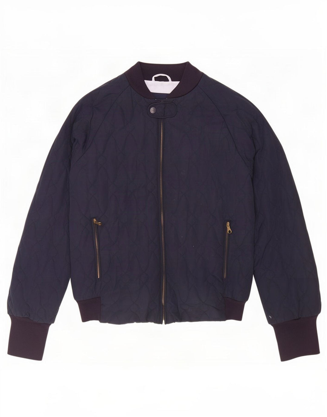 Giacca trapuntata da uomo Gant UK 38 poliestere medio blu navy