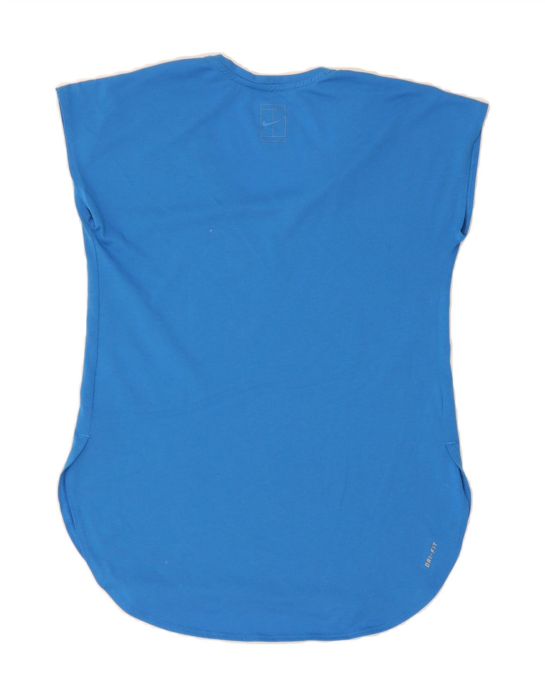 NIKE Womens Dri Fit T-Shirt Top UK 10 Small Blue Polyester Vintage Nike and Second-Hand Nike from Messina Hembry 