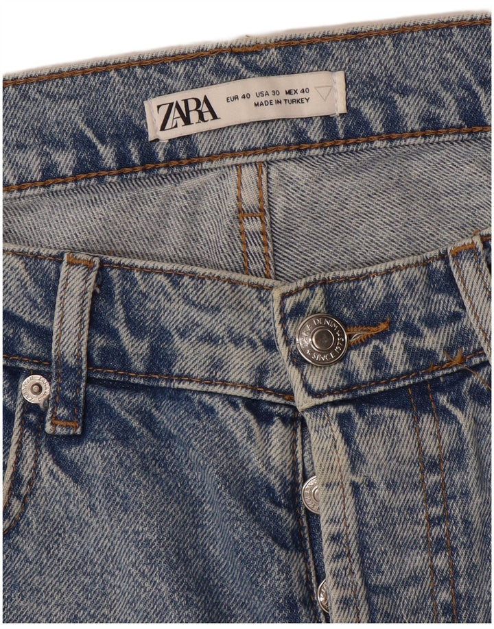 Jeans corti da uomo ZARA EU 40 medio W30 L25 blu