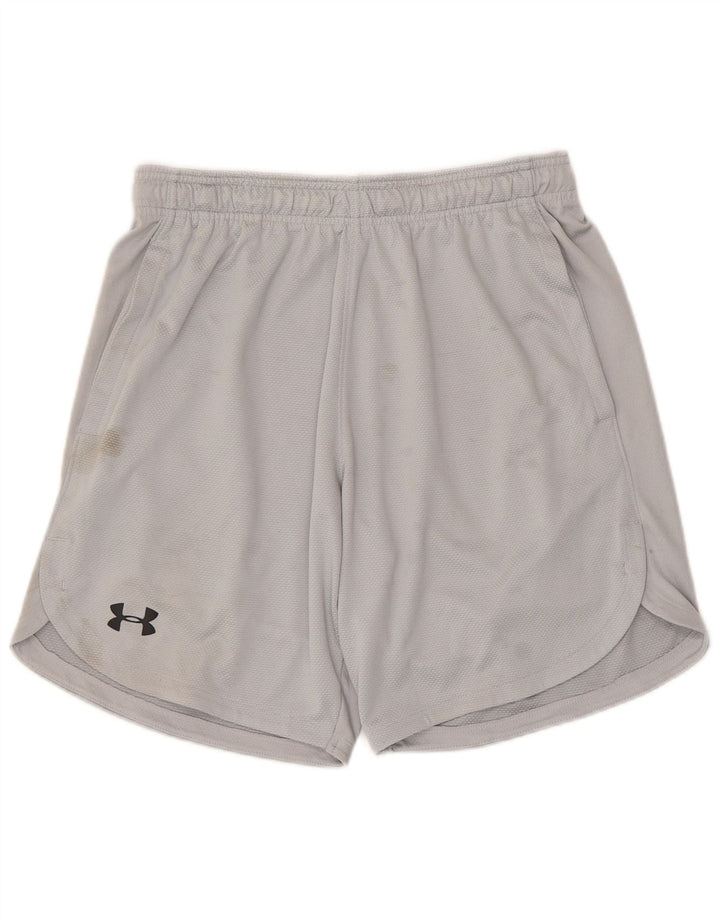 Pantaloncini sportivi Under Armour da uomo Heat Gear Grigio medio
