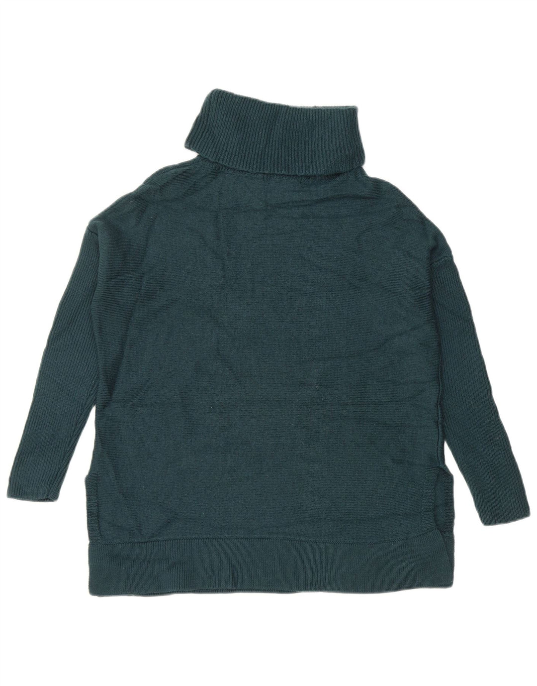 Maglione maglione oversize da donna Boden con collo alto UK 6 XS lana blu navy