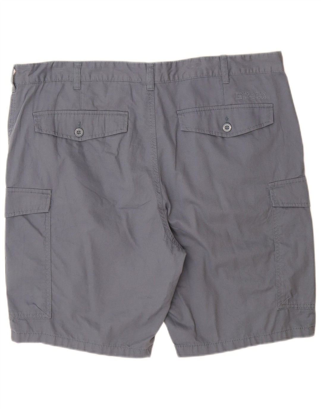 Pantaloncini cargo da uomo Mountain Warehouse W40 XL in cotone blu