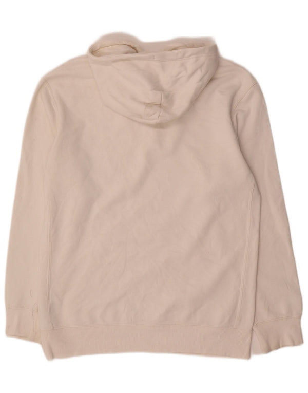 Felpa con cappuccio da uomo Puma in cotone bianco medio