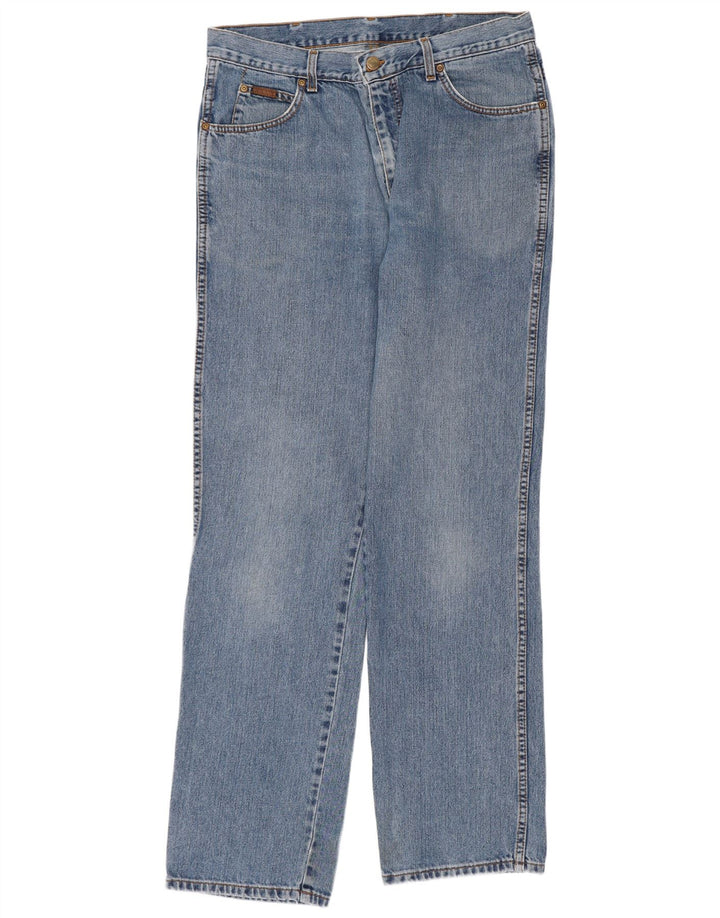 Jeans dritti da uomo Wrangler Ohio W34 L34 cotone blu