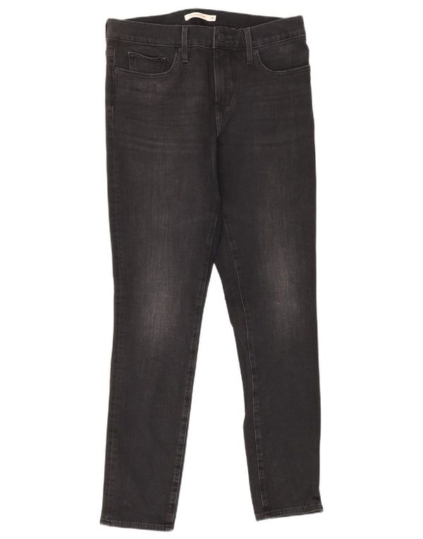 LEVI'S Jeans skinny modellanti 311 da donna W28 L30 cotone nero
