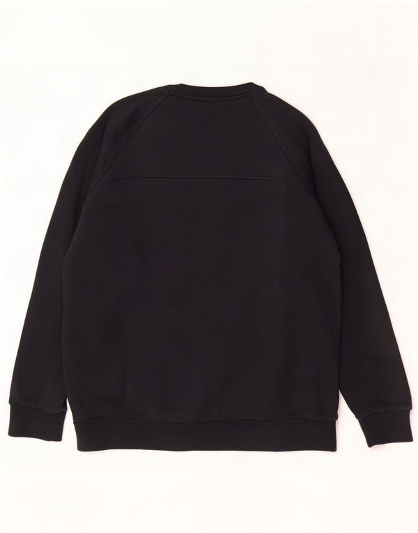 Felpa Adidas Uomo Maglione Grande Cotone Nero
