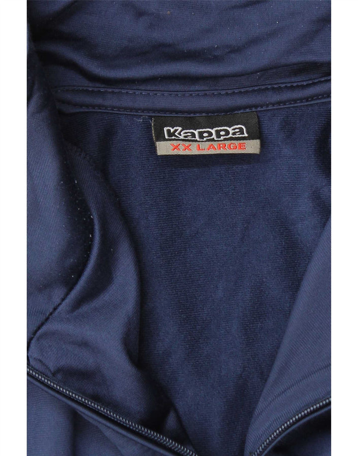 Tuta intera da uomo Kappa 2XL Blu Navy Poliestere