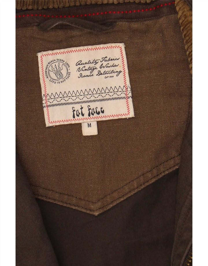 Giacca militare da uomo Fat Face UK 38 Cotone marrone medio