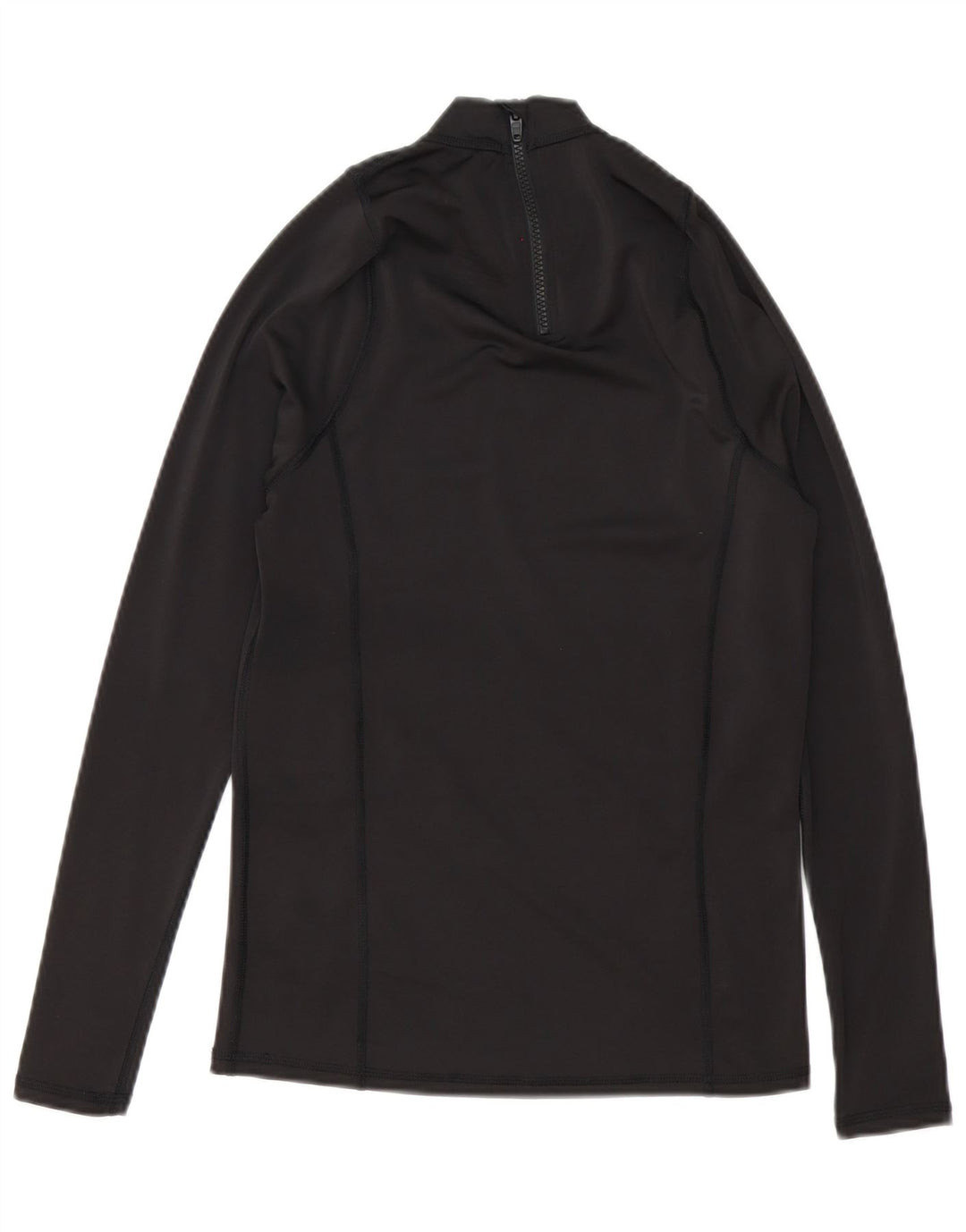 Mistral Felpa con cappuccio da uomo con grafica e collo con zip Top piccola in poliestere nero