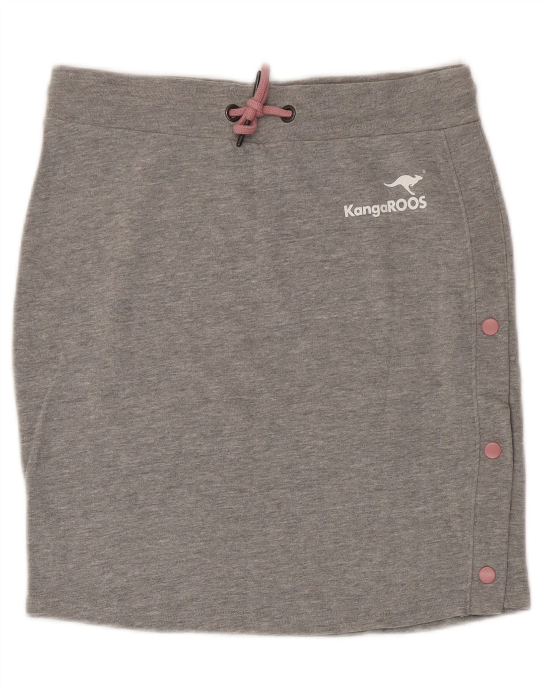 Gonna da donna Kangaroos UK 10 piccola in cotone chiazzato grigio