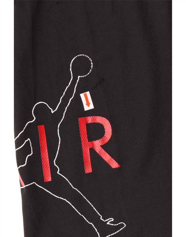 Pantaloncini sportivi con grafica Jordan da ragazzo 13-14 anni XL poliestere nero