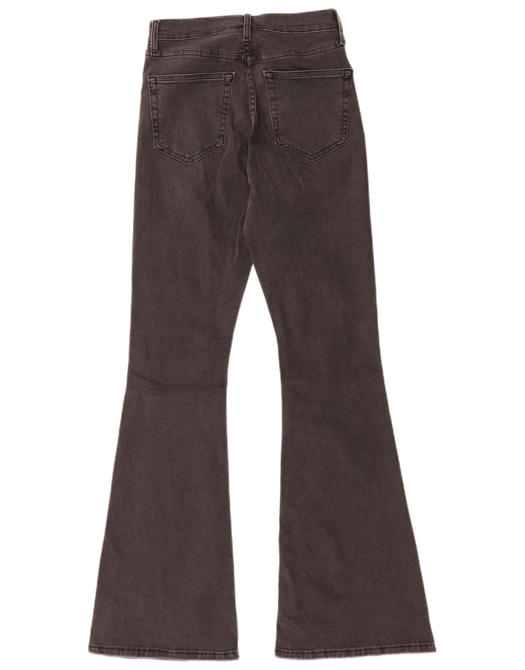 Jeans svasati Jamie da donna Topshop W28 L32 cotone grigio