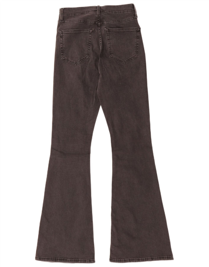 Jeans svasati Jamie da donna Topshop W28 L32 cotone grigio