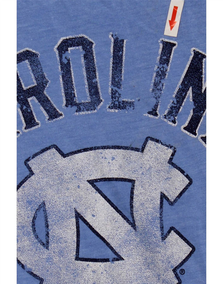 T-shirt grafica da uomo Champion Top grande in poliestere blu