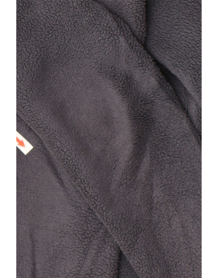 Giacca in pile con cappuccio Roxy da donna Quiksilver US 4 Small poliestere blu navy