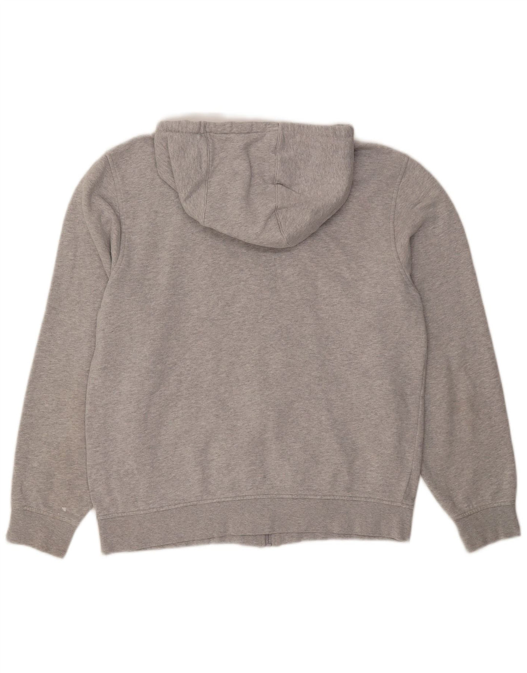 Maglione con cappuccio e zip da uomo LACOSTE taglia 5 grande cotone chiazzato grigio