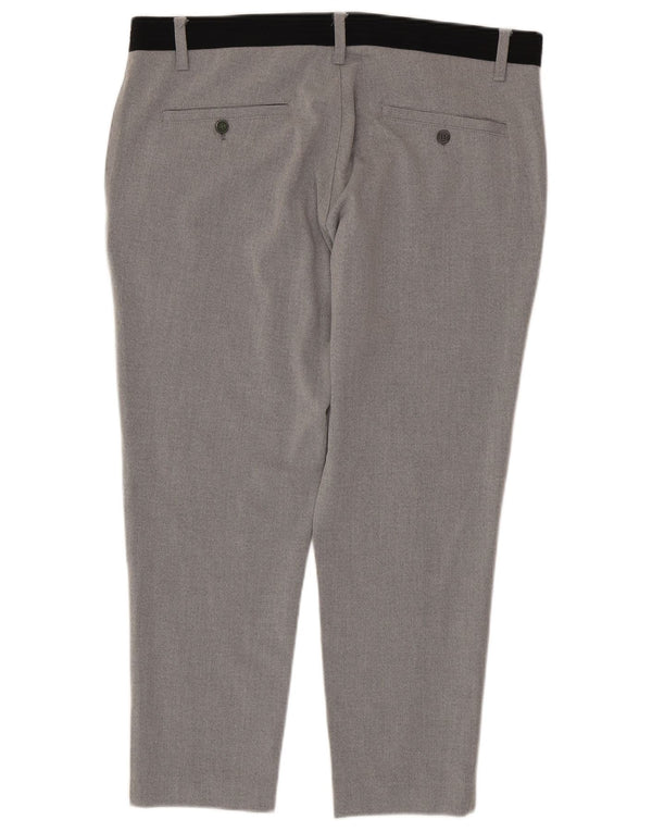 Pantaloni corti da uomo Zara XL W34 L25 Colorblock grigio