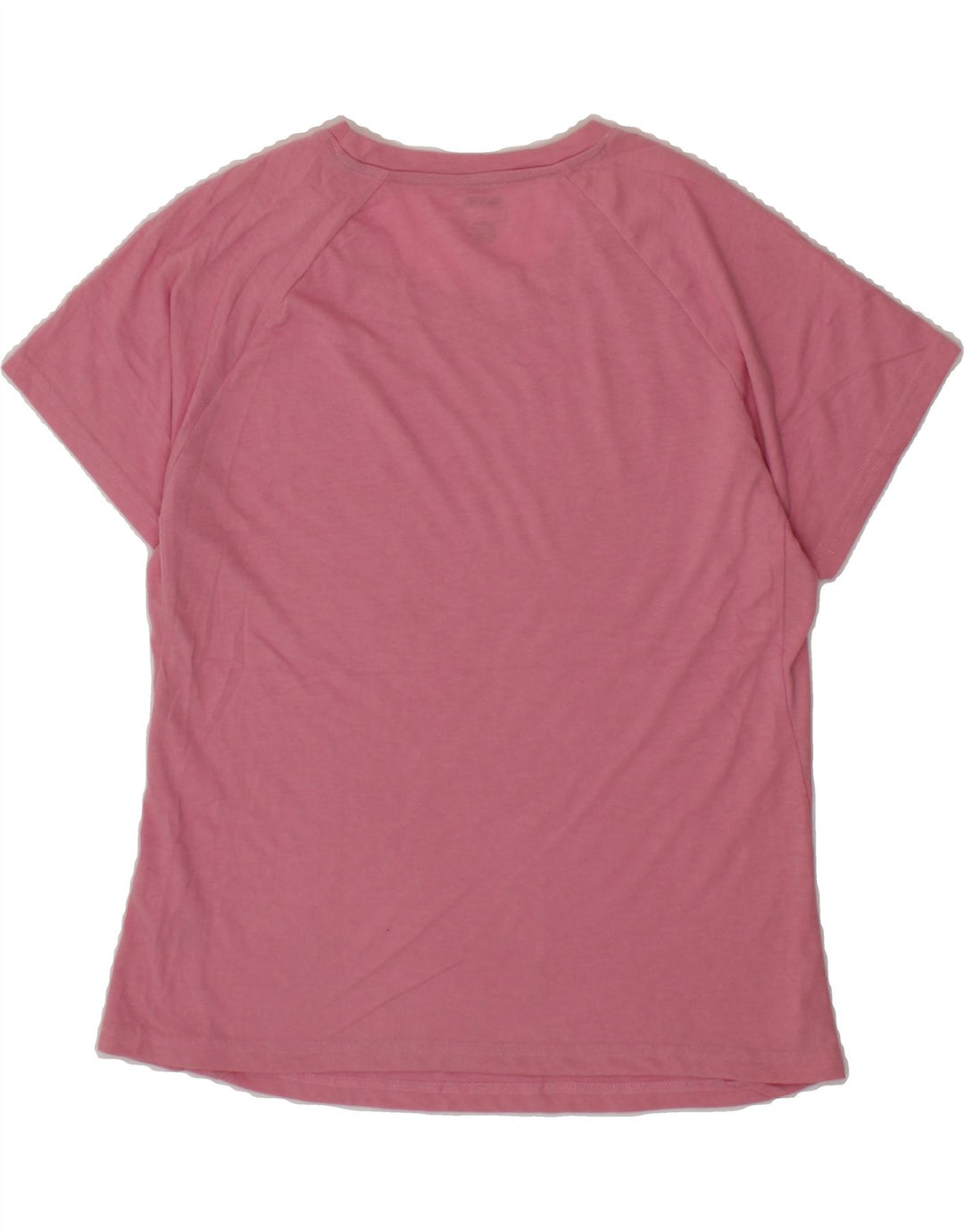 REEBOK Womens T-Shirt Top UK 14 Medium Pink Cotton Vintage Reebok and Second-Hand Reebok from Messina Hembry 