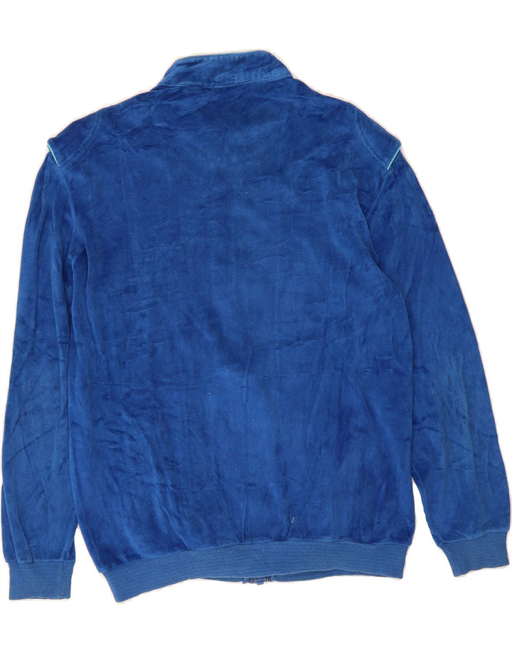 VINTAGE Womens Tracksuit Top Jacket UK 16 Large Blue Vintage Vintage and Second-Hand Vintage from Messina Hembry 