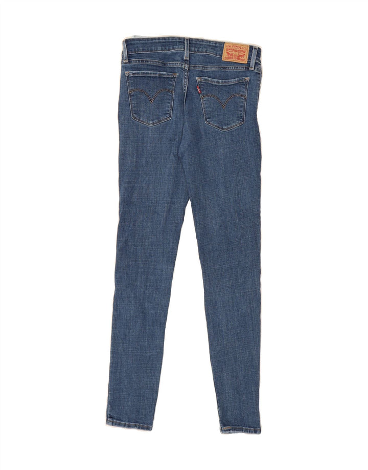 LEVI'S Womens 711 Skinny Jeans W27 L30 Blue Cotton Vintage Levi's and Second-Hand Levi's from Messina Hembry 