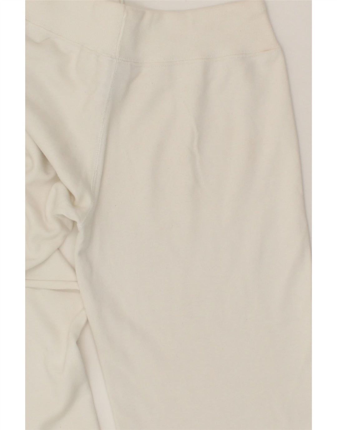 CHAMPION Womens Tracksuit Trousers UK 14 Medium White Cotton Vintage Champion and Second-Hand Champion from Messina Hembry 