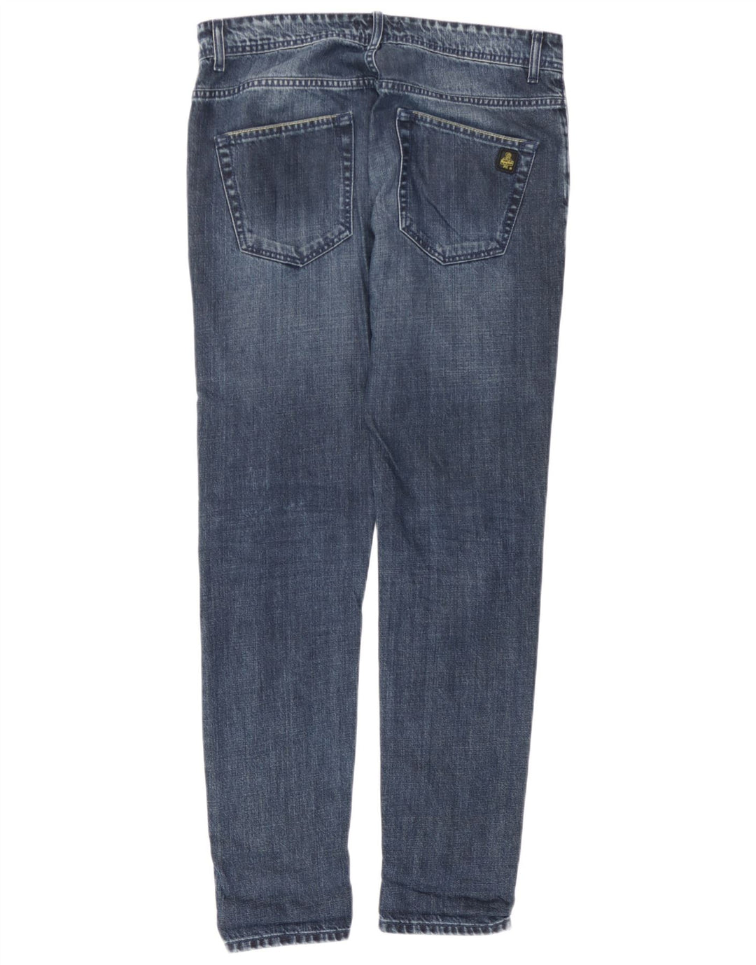 Jeans slim da uomo Refrigiwear W34 L30 cotone blu navy