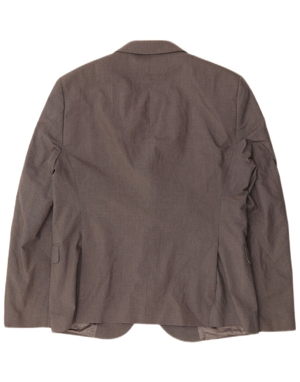 Giacca Blazer 2 Bottoni Uomo Daniele Alessandrini IT 52 XL Pied De Poule Grigio