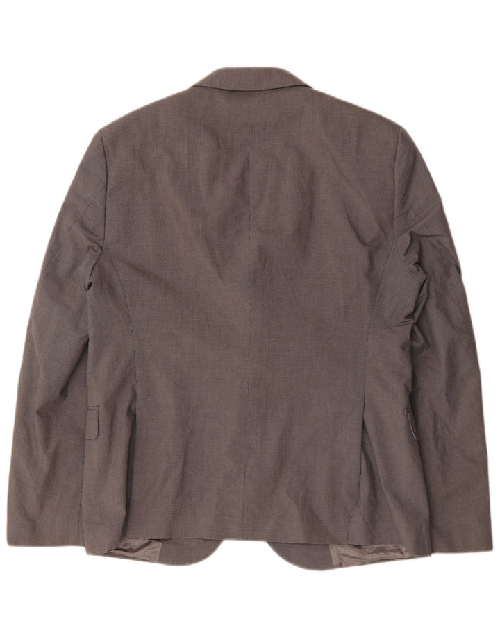 Giacca Blazer 2 Bottoni Uomo Daniele Alessandrini IT 52 XL Pied De Poule Grigio