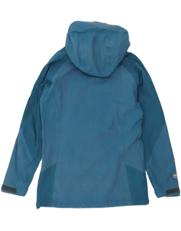 Giacca antipioggia oversize con cappuccio da donna Berghaus UK 10 Small Blue Colourblock