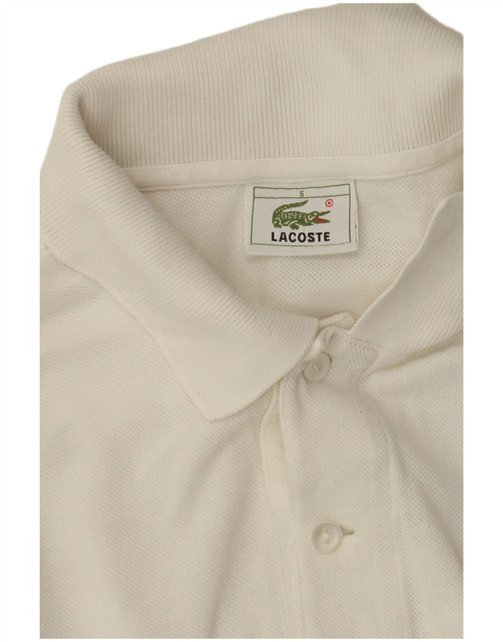 Polo da uomo LACOSTE taglia 5 grande beige