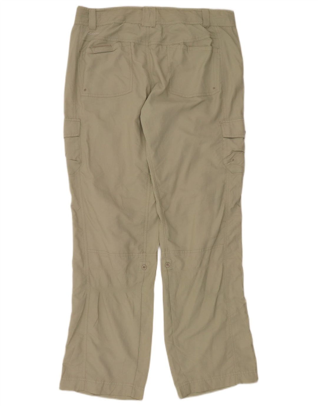 Pantaloni cargo regolari da donna Columbia US 12 Large W36 L32 nylon kaki