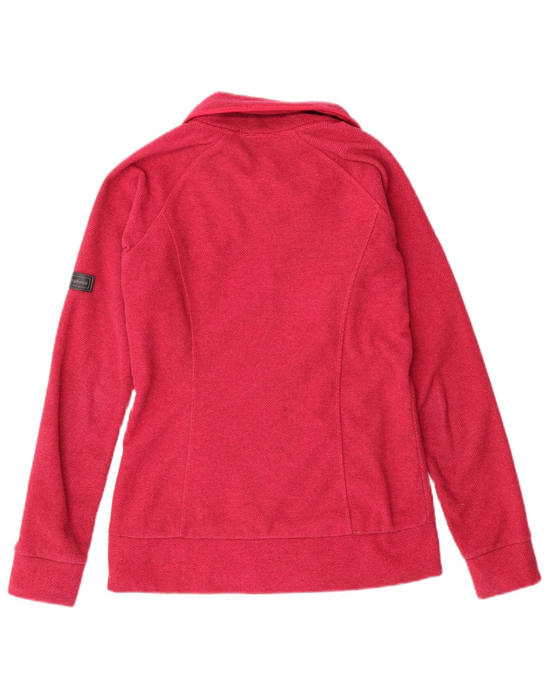 BERGHAUS Felpa con collo alto da donna, maglione, UK 10, piccola, rosa, poliestere