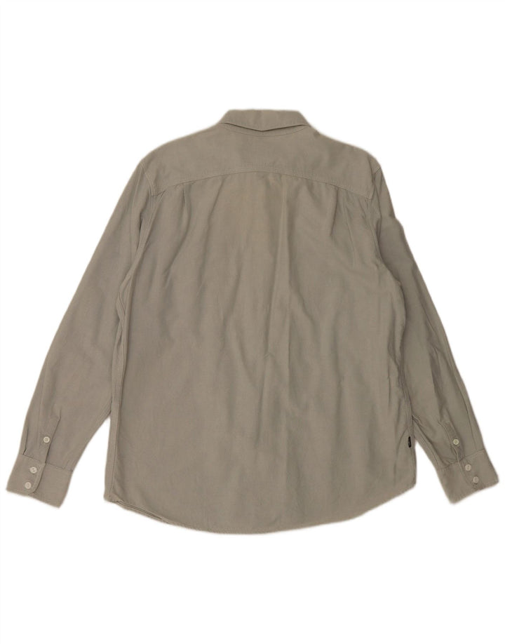 Camicia da uomo Levi's XL in cotone grigio