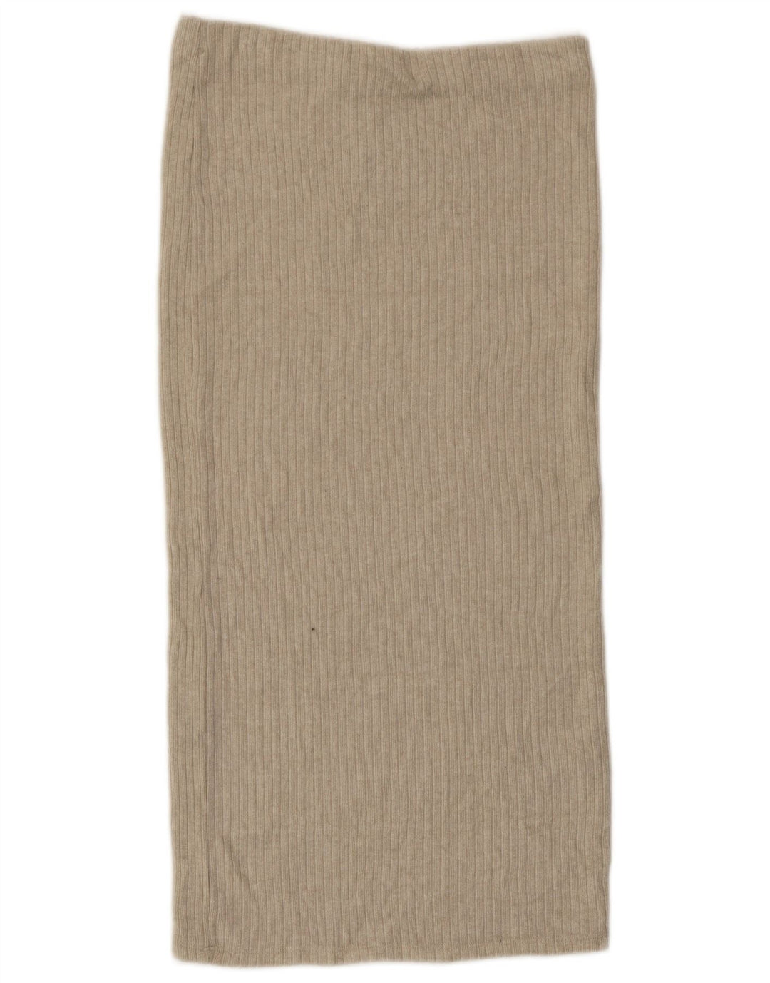 Gonna midi a vita alta da donna ZARA grande W30 in viscosa grigia