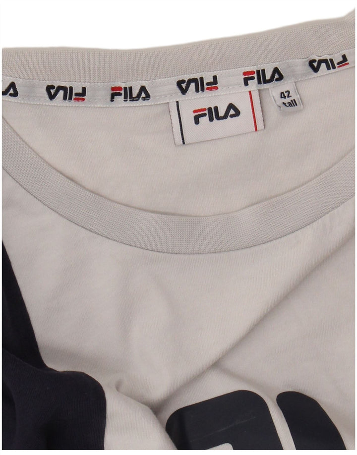 T-shirt grafica da donna FILA Top IT 42 Medium multicolore Colourblock